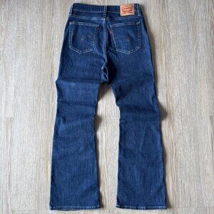 Levi’s 725 High Rise Bootcut Jeans W28 L30 Dark Wash Women’s